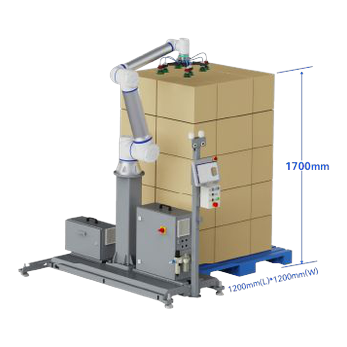 Elite Robots CPF10 Collaborative Palletizer – Fixed Column, up to 30 kg